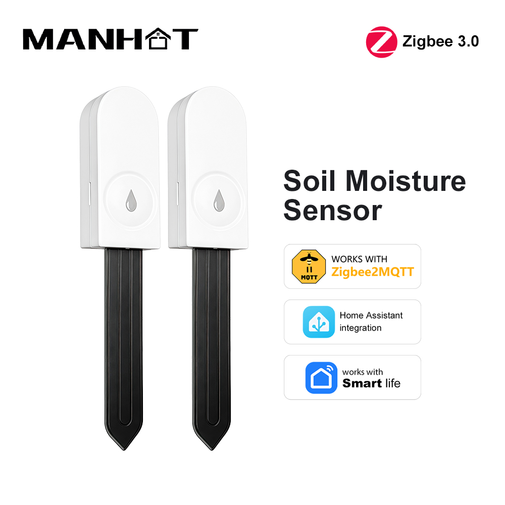 Smart Garden Tools - Датчик влажности почвы Zigbee 3.0, термогигрометр