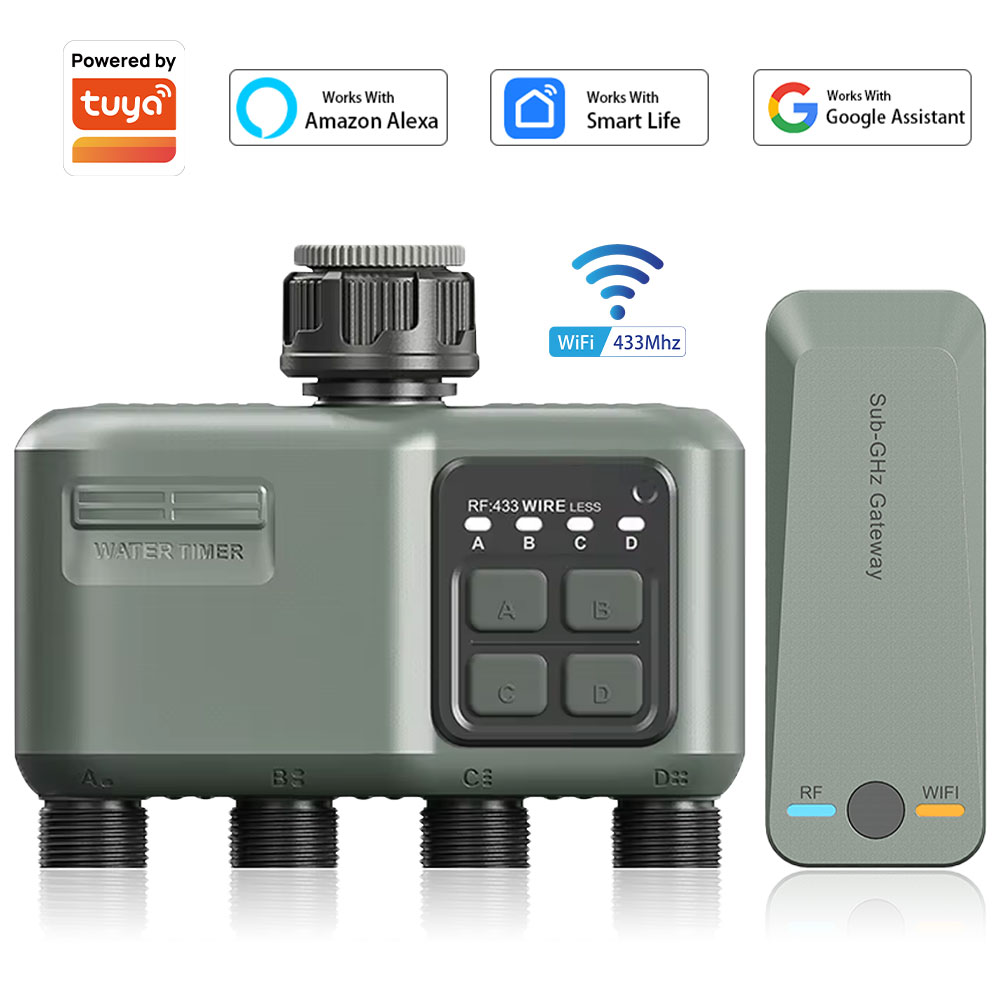 Smart Garden Monitor - Программируемый таймер полива на 4 выхода
