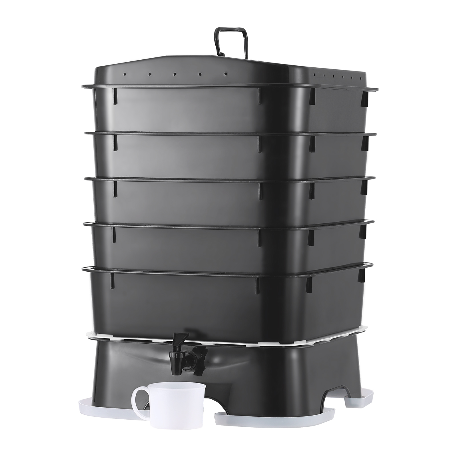 Composting Kit Indoor - Компостер для червей на 5 лотков