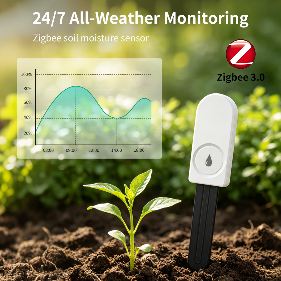 Умный датчик влажности почвы Z – обзор и цена Smart Garden Monitor