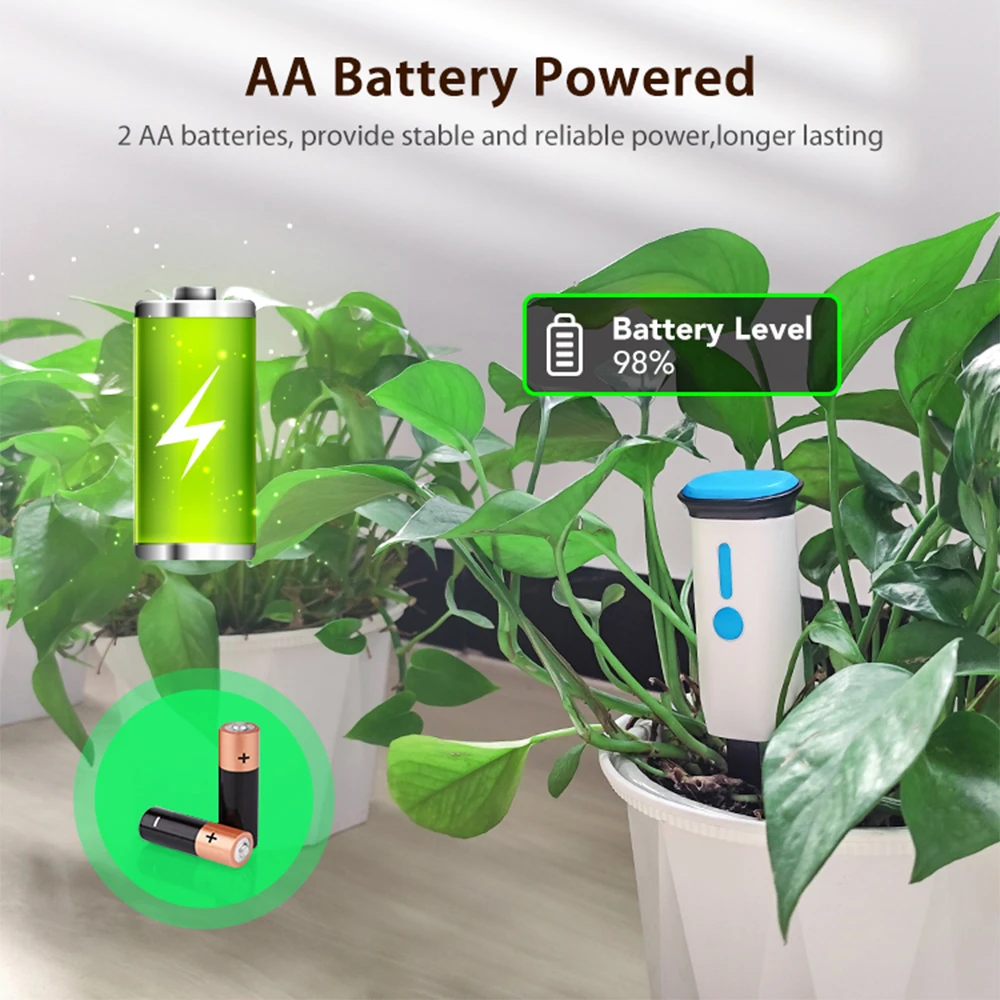 Датчик влажности почвы Haozee  – обзор и цена Smart Garden Monitor