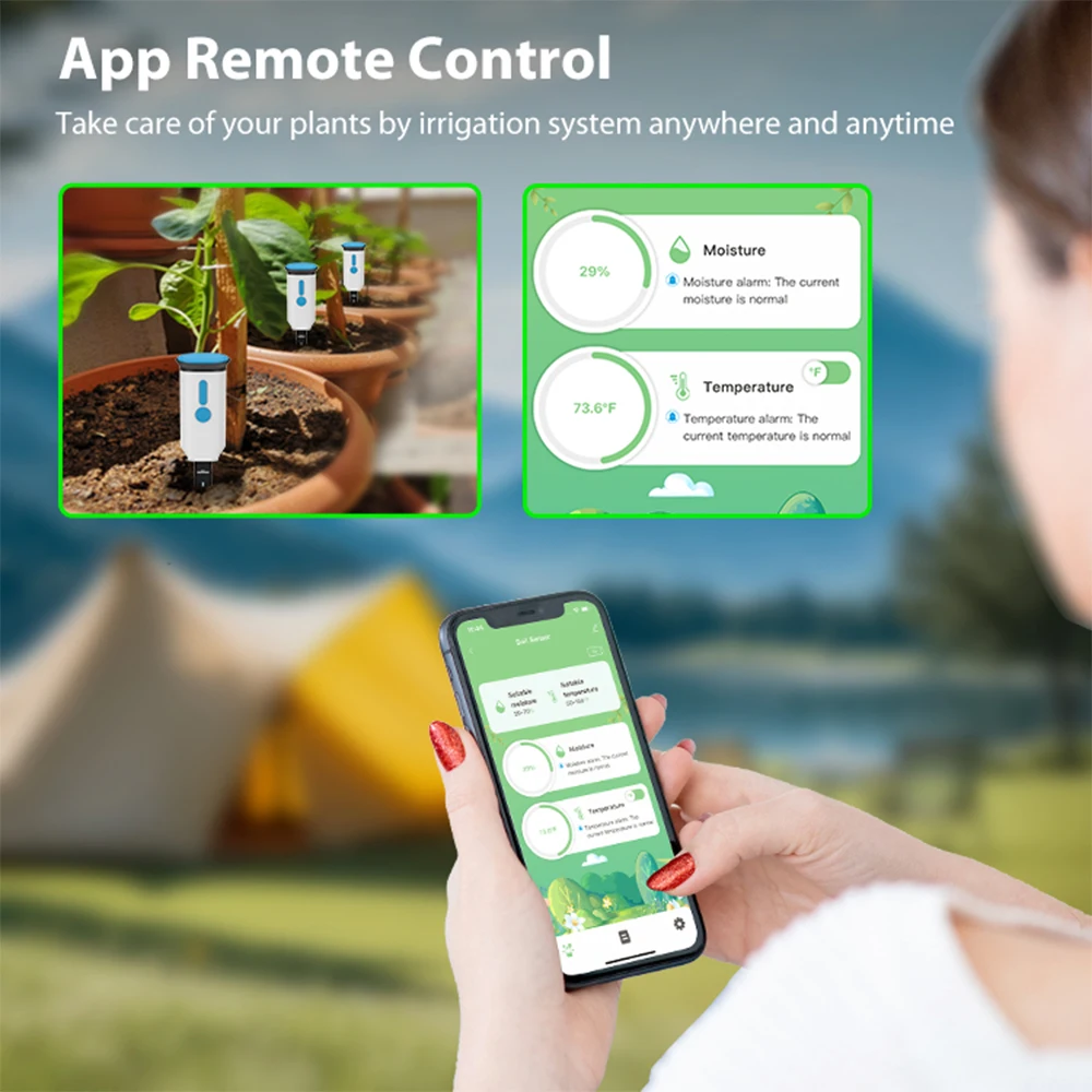 Датчик влажности почвы Haozee  – обзор и цена Smart Garden Monitor