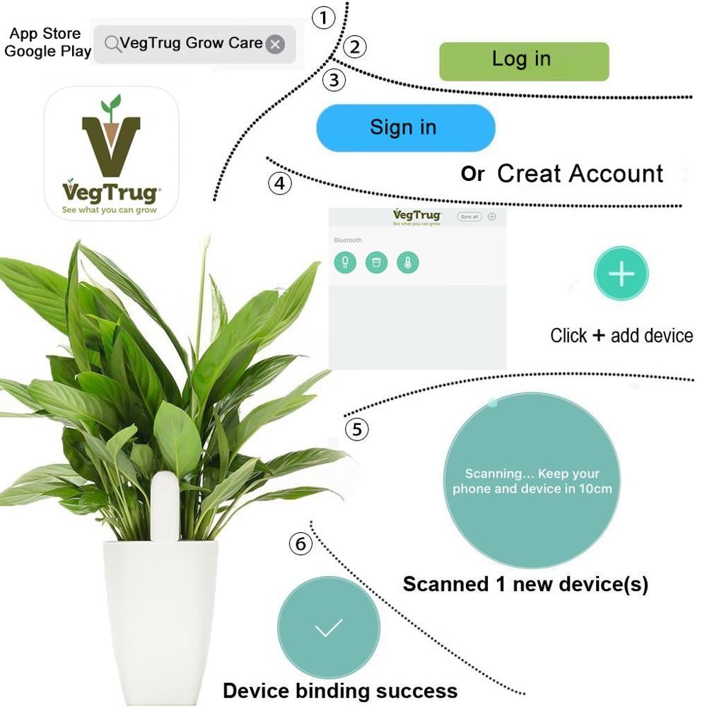 HHCC цветочный монитор Флора с – обзор и цена Smart Garden Monitor