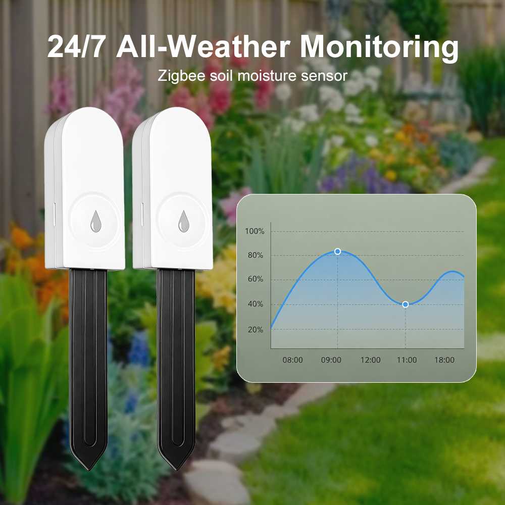 Датчик влажности почвы Zigbee  – обзор и цена Smart Garden Tools