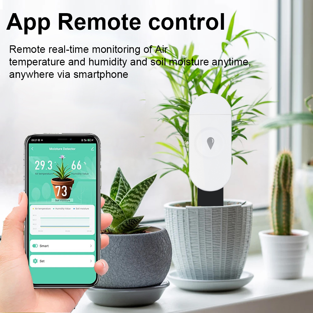 Tuya Zigbee детектор температу – обзор и цена Smart Garden Monitor