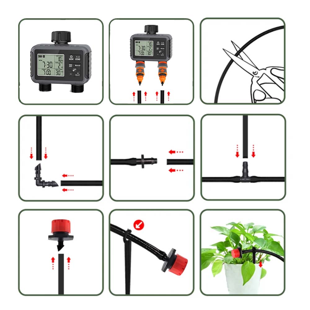 Двухзонный независимый ЖК-дисп – обзор и цена Smart Garden Tools